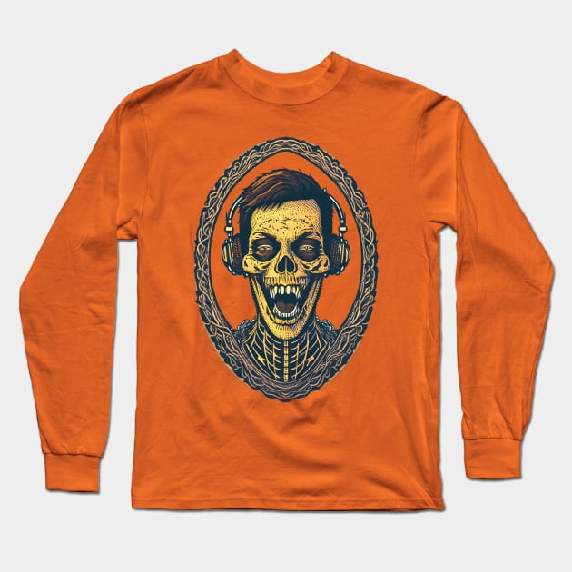 Grateful but also dead music fan Long Sleeve T-Shirt by Midcenturydave